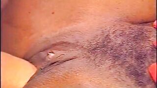 Three fat black bitches with big boobs for two old white guys - 4 image