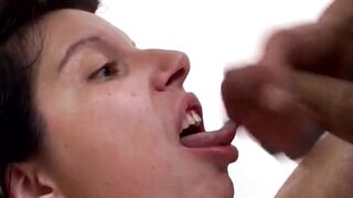 italian amateur with BBW brunette getting fucked by dad - 13 image