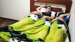 We entered a house and Sugar was there with his two wives, we ended up fucking the two wives.