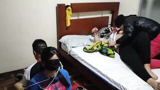 We entered a house and Sugar was there with his two wives, we ended up fucking the two wives. - 6 image