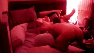 Homemade PAWG Milf Redhead Red Light Fuck Session - 5 image