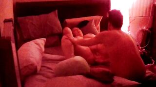 Homemade PAWG Milf Redhead Red Light Fuck Session - 6 image