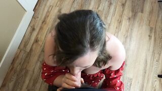 Neighbors wife asks for help and gets a hot load left inside her! - 11 image