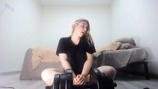 Fucked on a bed! Intense Sex after Workout, Loud Moaning Orgasm - 5 image
