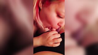 What I didn't spit and swallow ended up on my face and hands - 14 image