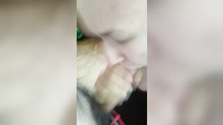 Welcome home blowjob back from the hospital