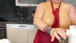 The austrian milf with 38F silicone boobs - 9 image