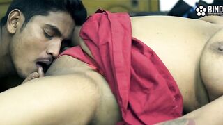 Desi Indian Aunty Ko Darji Ne Lund Daal Khub Choda and Facial on her Mouth  ( Hindi Audio ) - 8 image