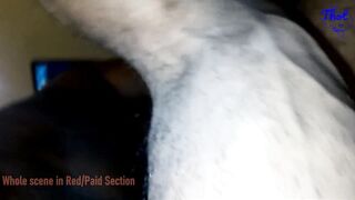 Thot in Texas - Homemade BBW Ebony Creampie & Squirt - 6 image