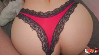 Close-up anal and creampie.