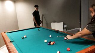 Bbw hardcore latina argentina siendo follada en una clase de pool - 4 image