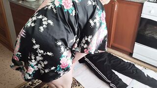 my husband said to save money, so I paid the plumber with sex and blowjob - 1 image