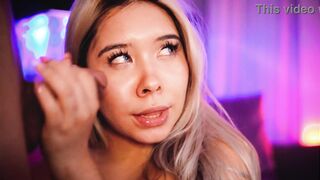 Horny Colombian blonde loves sucking cocks with her slutty mouth - 6 image