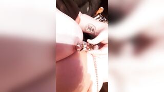 Inspecting My Old BBW fat Hairy Pussy With Speculum and Verbally Humiliating Degrading Myself - 3 image