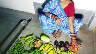 Indian Vegetables Selling Girl Hardcore Public Sex & jabardasthi chudai - 2 image