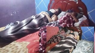 Stepdaughter being fucked from behind by stepfather next to mother who smiles - two cameras - two angles: - 2 image