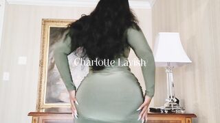 Curvy Juicy Booty Ass Spreading While Giving Jerk Off Instructions - 9 image