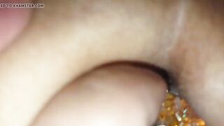 Anal jewel and squirt Liquid blue swimsuit - 5 image