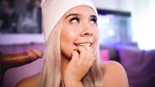 Beautiful Colombian blonde gets fucked by her stepbrother while they broadcast everything online