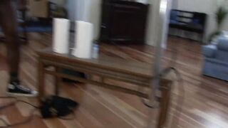 Ebony whore enjoys BBC ASS TATS! - 9 image