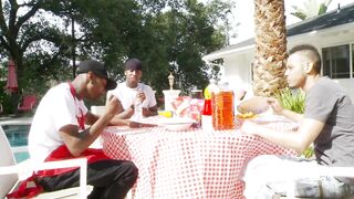 Ebony orgy everybody fucking everybody! - 2 image