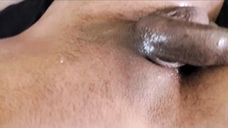 Angel turns boytoy's Stomach into Slip n' Slide after Squirting on It - 9 image