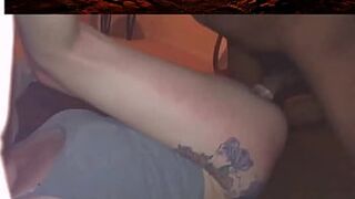 Wife gets fucked by big dick while humiliating cuckold - 1 image