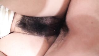 hairy japanese BBW - amateur creampie - 12 image