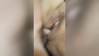 Squirting on my cock and balls then she asked me to creampie her Asshole. - 11 image