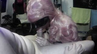 Obedient step daughter deepthroats & swallow Daddy's cum - 7 image