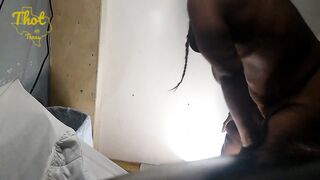 Thot in Texas - Gloryhole Sucking and Creampie - 3 image