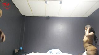 Thot in Texas - Fun in Private Room with Floopy Tits Mom Amature Big Booty African American