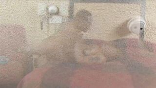 Gorgeous ebony skinned bbw fucks black cock - 8 image