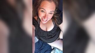 My cougar pussy feels just like this dollar store toy if it popped! Masturbating, nipple play, milf