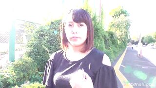 Huge Japanese Boobs on Amateur Rico Tachibana in uncensored Japanese porn video, first time on camera sex, creampie shot - 2 image