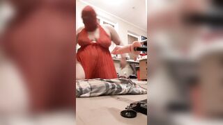 Anal fisting with fucking machine