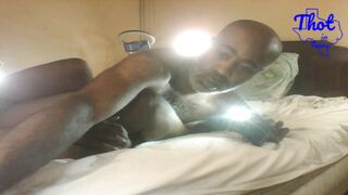 Thot in Texas - Homemade Big Ass Ebony Amateur Milf Waiting Then Getting Dick Ricing Cowgirl - 14 image