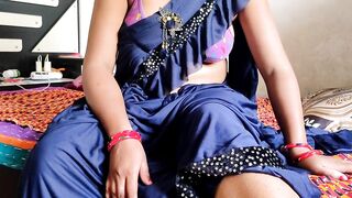 Bored Indian Housewife Begs For Three Sum (English subs) Hindi Roleplay - 9 image