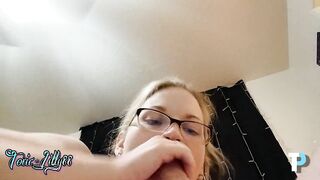 PAWG BBW MILF Toxic Lilly Close Up BJ on Tyson Phoenix