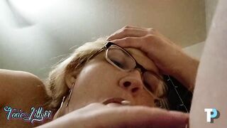 PAWG BBW MILF Toxic Lilly Close Up BJ on Tyson Phoenix - 8 image