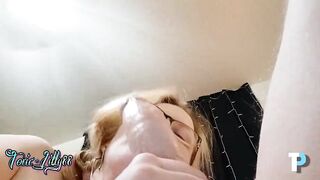 PAWG BBW MILF Toxic Lilly Close Up BJ on Tyson Phoenix - 9 image