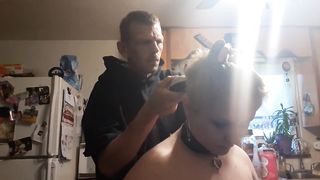 Baldbabey Gets a Haircut in Lingerie - 12 image