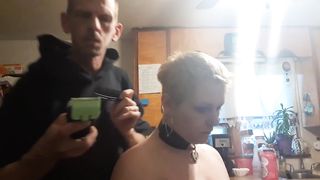 Baldbabey Gets a Haircut in Lingerie - 13 image