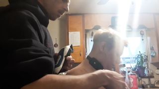 Baldbabey Gets a Haircut in Lingerie - 5 image