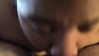 Ebony Teen Stepsister Swallows my Babies - 12 image