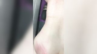 MILF Birthday Farting Squirts Fucking from behind -toilet Floor - 15 image