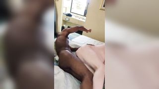 QOS bbw hotwife gets BBC seed blasted in her guts - 4 image