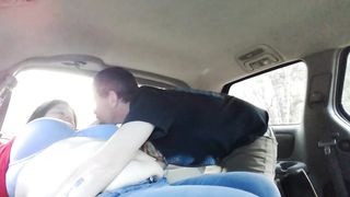 Naomi Leigh Car Fucked in Mountains Cumshot - 1 image