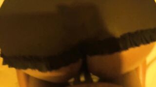 Big Black Cock Slamming Big Black Ass - Real Home Sex - 15 image