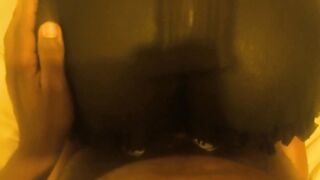 Big Black Cock Slamming Big Black Ass - Real Home Sex - 3 image